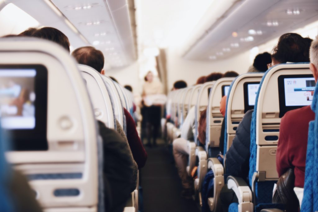 passengers airplane